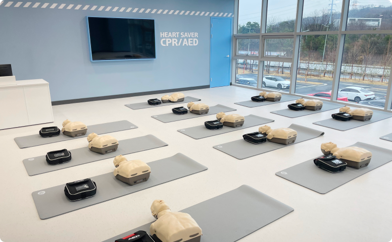 CPR/AED체험 이미지